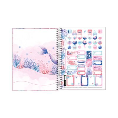 Caderno Universitário Tilibra Espiral Capa Dura Wonders 10 Matérias Capas Diversas - Item Sortido