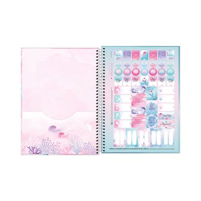 Caderno Universitário Tilibra Espiral Capa Dura Wonders 10 Matérias Capas Diversas - Item Sortido