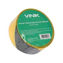Fita Para Demarcacao De Solo Zebrada 48mm X 30m