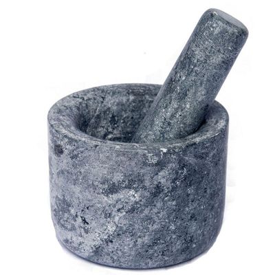 Pilão De Pedra Sabão Liso