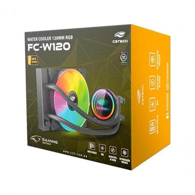 Water Cooler C3tech Fc-w120rgb Preto