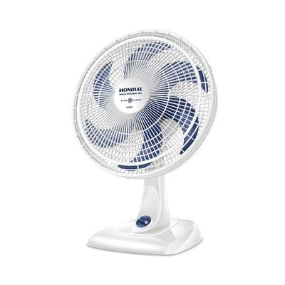 Ventilador de Mesa/Parede Mondial 6 Pás Maxi Power V-40-W - 40cm 127V