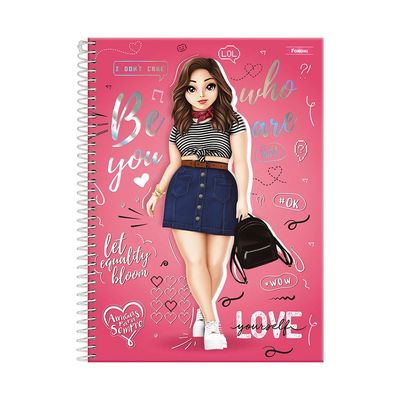 Caderno Universitário Foroni Amigas para Sempre 15 Matérias 240 Folhas Capas Diversas - Item Sortido