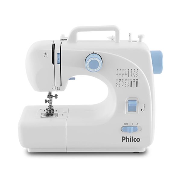 Máquina de Costura Philco Manual Portátil Elétrica Bivolt Doméstica Máquina de Costura Philco Manual Portátil Elétrica Bivolt Doméstica