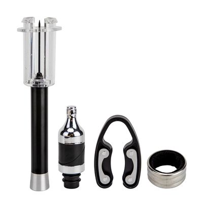 Kit Vinho com Abridor de Pressão Kas 4 Peças