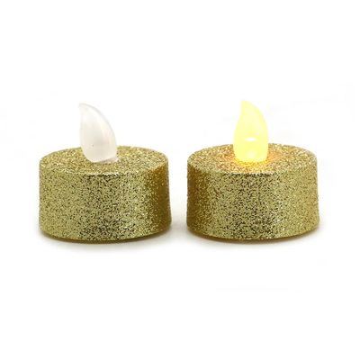 Vela Led Tealight Le Glitter com 2 Unidades - Item Sortido