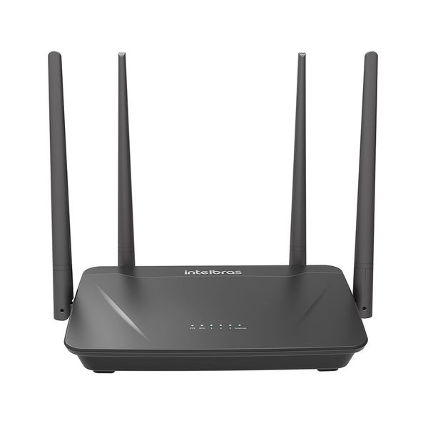 Roteador Wireless Intelbras Action Rf1200 4 Antenas Preto Roteador Wireless Intelbras Action Rf1200 4 Antenas Preto