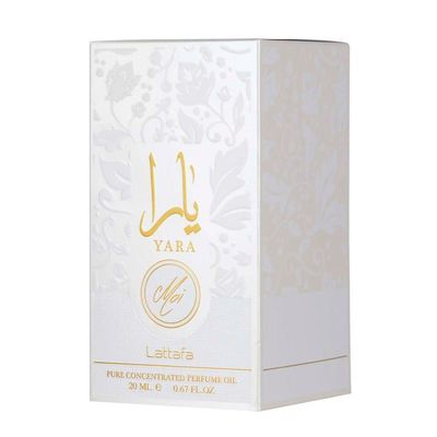 Lattafa Yara Moi Pure Concentrated Perfume Oil - Perfume Feminino 20ml