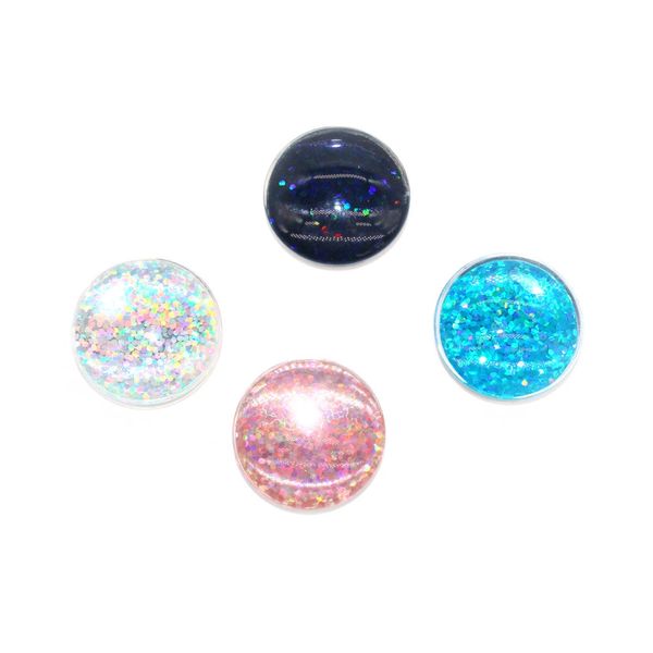 Ímã Magnetico Le Redondo Gliiter 3cm com 4 Unidades Colorido Ímã Magnetico Le Redondo Gliiter 3cm com 4 Unidades Colorido