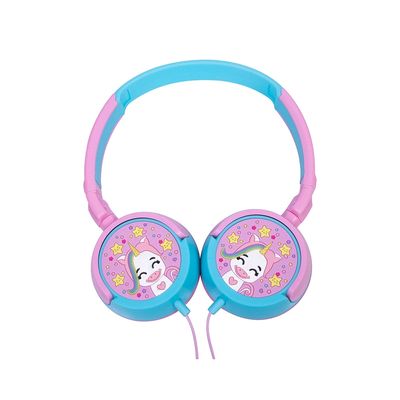 Headphone Kids OEX Unicórnio HP304 Giratórios e Alcochoados Lilás