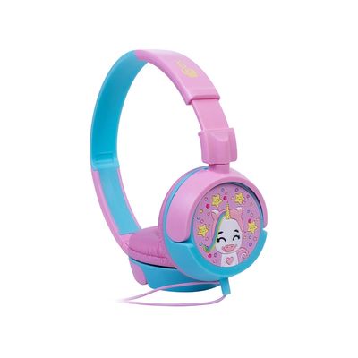 Headphone Kids OEX Unicórnio HP304 Giratórios e Alcochoados Lilás