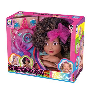 Boneca Cotiplás Busto Charmosa Negra
