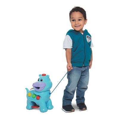 Brinquedo Educativo Mercotoys Amiguinho Comilão Hipopotamo