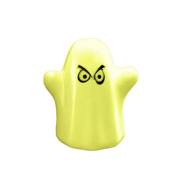 Kit Halloween Fantasminha Brasilflex Neon com 6 Unidades