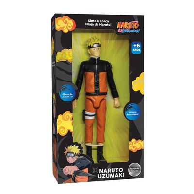 Boneco Naruto Uzumaki 24cm