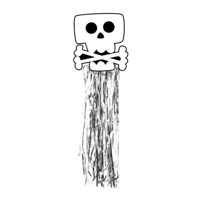 Enfeite Decorativo Halloween Silver
