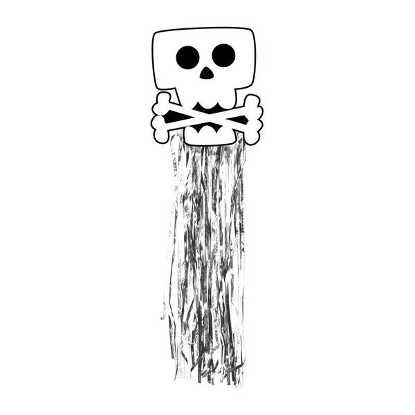 Enfeite Decorativo Halloween Silver Enfeite Decorativo Halloween Silver