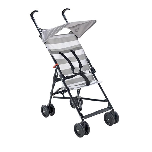 Carrinho de Bebê Guarda-Chuva Multikids Navy Cinza