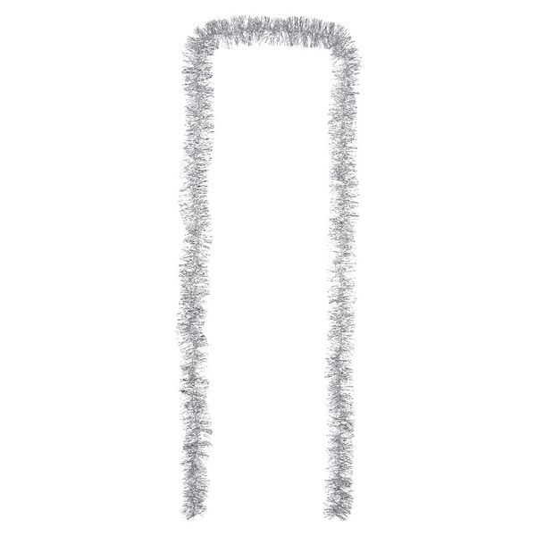 Festão Metalizado D&A com 4 Fitas Prata 2mx5cm Festão Metalizado D&A com 4 Fitas Prata 2mx5cm