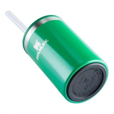 Can Cooler Porta Lata Com Canudo Stanley 296ml Clover Shimmer