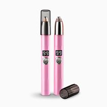 Caneta Depiladora Aparadora Facial Elétrico Portátil - Rosa