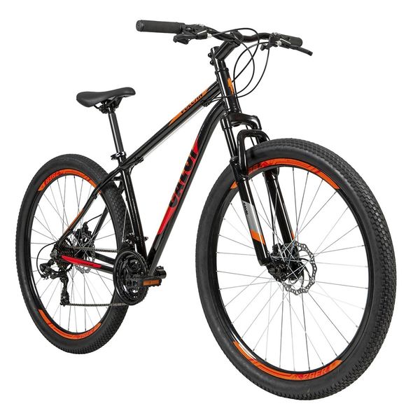 Bicicleta Caloi Vulcan Aro 29 SRN Preta A21 Bicicleta Caloi Vulcan Aro 29 SRN Preta A21