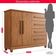 Cômoda 2 Portas 4 Gavetas Madri Plus Com Sapateira