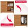 Cômoda 2 Portas 4 Gavetas Madri Plus Com Sapateira