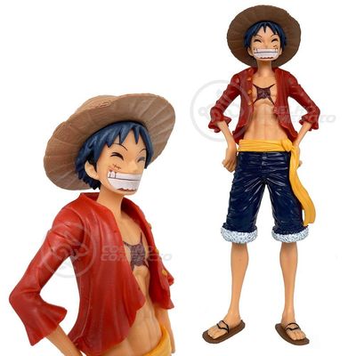 Boneco Anime Action Figure One Piece 18cm - Monkey D. Luffy