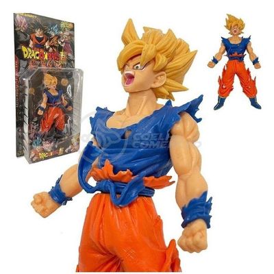 Boneco Action Goku Ssj Sayajin 2 Dragonball Z 20Cm