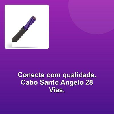 Cabo Multicabo Santo Angelo 28 Vias Cobre