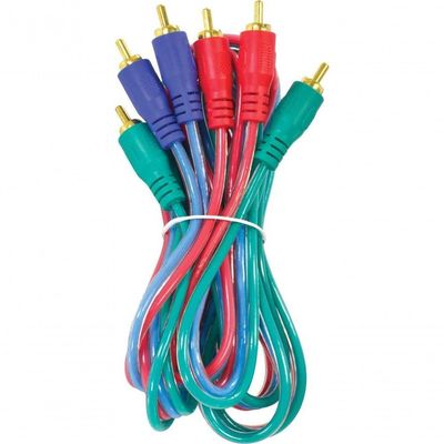 Cabo De Vídeo Componente Rgb Ypbpr 2m
