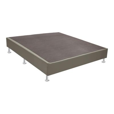 Base Sommier Bege Viúva (128X188X30) - Ortobom
