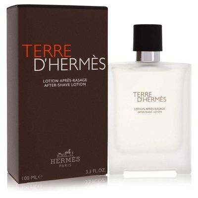 Perfume-col. Masc. Terre D'hermes Hermes 100 Ml Pós Barba Loção