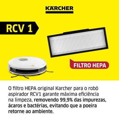 Filtro Hepa com Suporte RCV 1 Karcher