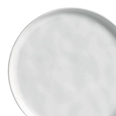 Conjunto de Pratos para Pão Bio New White 6 Peças Porto Brasil Branco