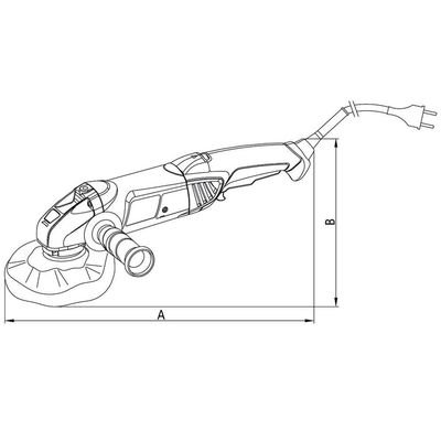 Politriz Angular 5 42509020 600W Tramontina Cinza e Preto / 220V