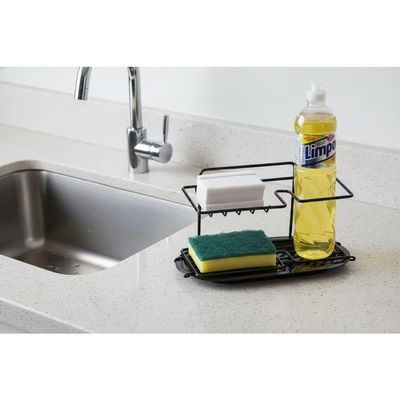 Porta Produtos de Limpeza Pintura Epóxi Preto Utimil Preto