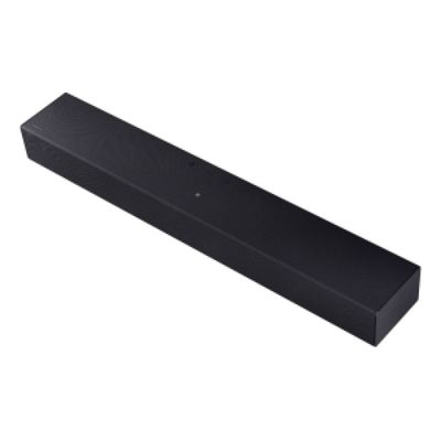 Soundbar Samsung HW-B400F, com 2.0 canais, Bluetooth, Subwoofer integrado e HDMI ARC