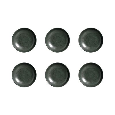 Conjunto de Pratos Fundos Bio Greenery 1,1 litros 6 Peças Porto Brasil Verde