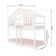 Beliche Montessoriano Casinha Dos Sonhos Madeira Maciça Branco/rosa Housin