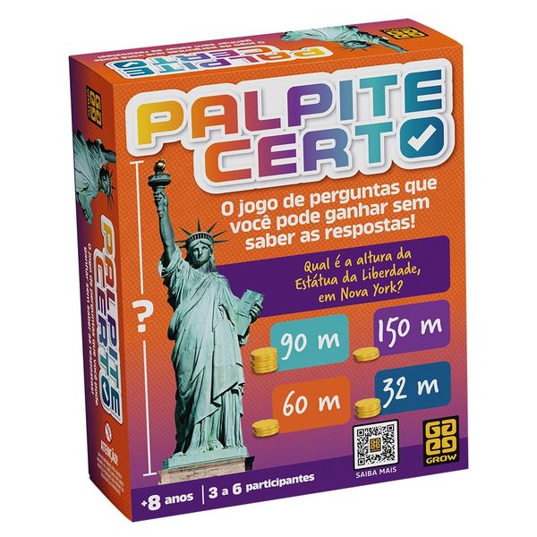 Jogo Grow Palpite Certo