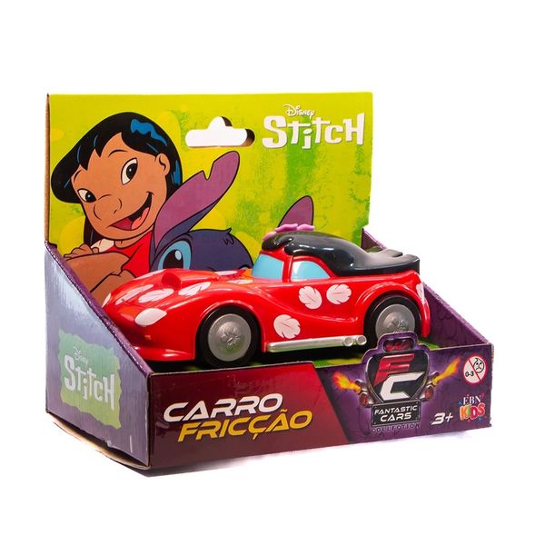 Carro de Fricção EBN Kids Lilo e Stitch - Item Sortido Carro de Fricção EBN Kids Lilo e Stitch - Item Sortido