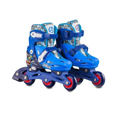 Patins Inline Multikids 2 em 1 Vingadores Tamanho 31 a 34
