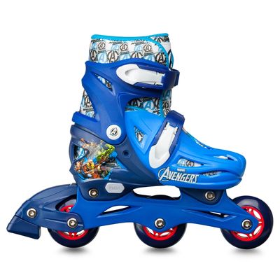 Patins Inline Multikids 2 em 1 Vingadores Tamanho 31 a 34