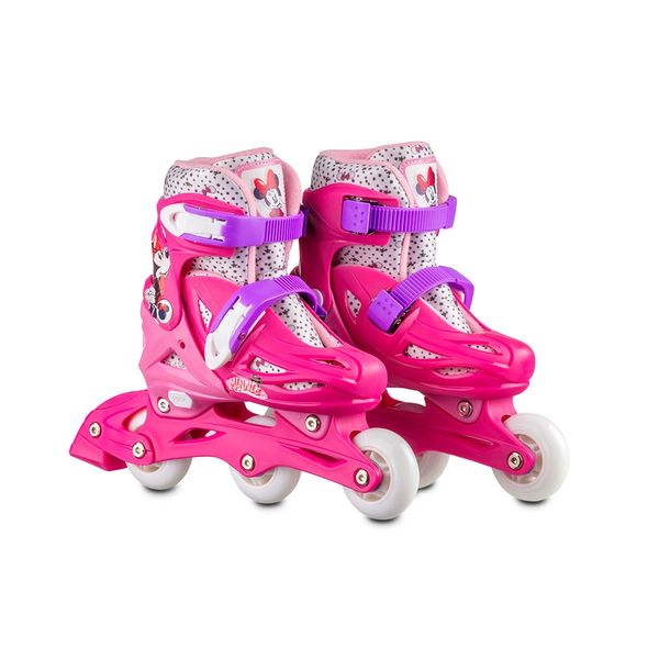 Patins Inline Multikids 2 em 1 Minnie Tamanho 31 a 34 Patins Inline Multikids 2 em 1 Minnie Tamanho 31 a 34