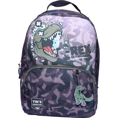 Mochila Juvenil Yins Dino Monstro 17" - Item Sortido