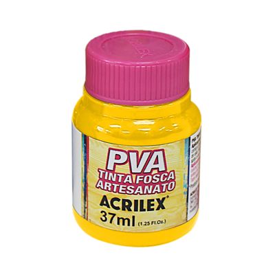 Tinta Acrílica Fosca 37ml Amarelo Ouro