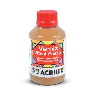 Verniz Vitral Fosco 100ml Incolor