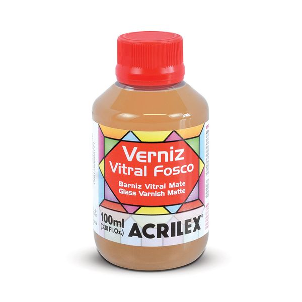 Verniz Vitral Fosco 100ml Incolor